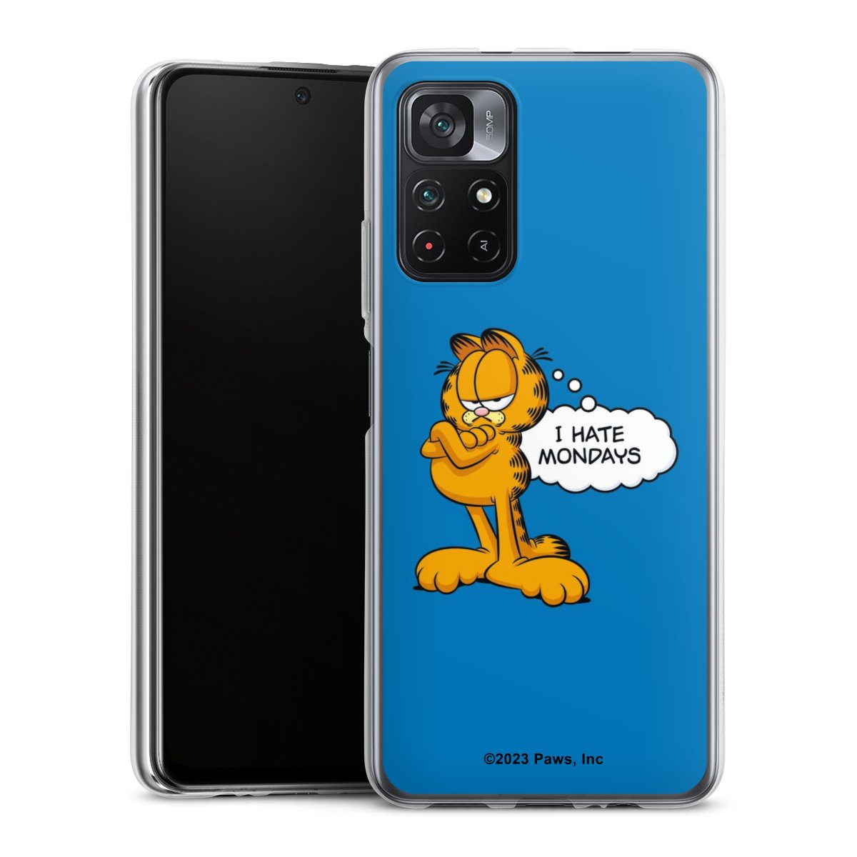 Garfield Je déteste les lundis Bleu