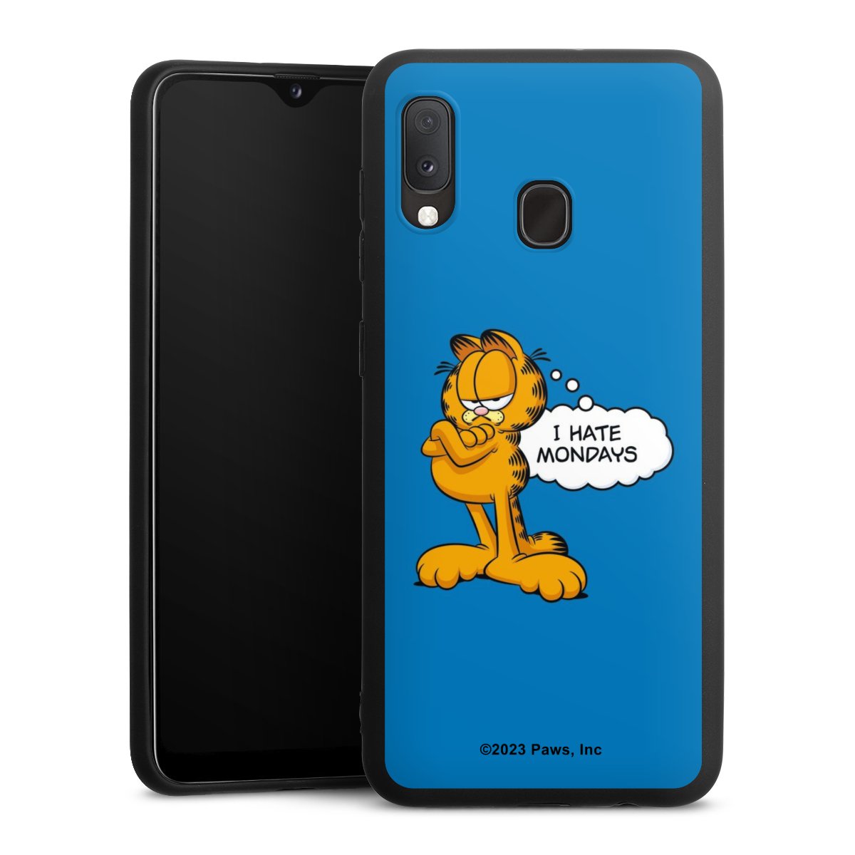 Garfield Ik haat maandagen blauw