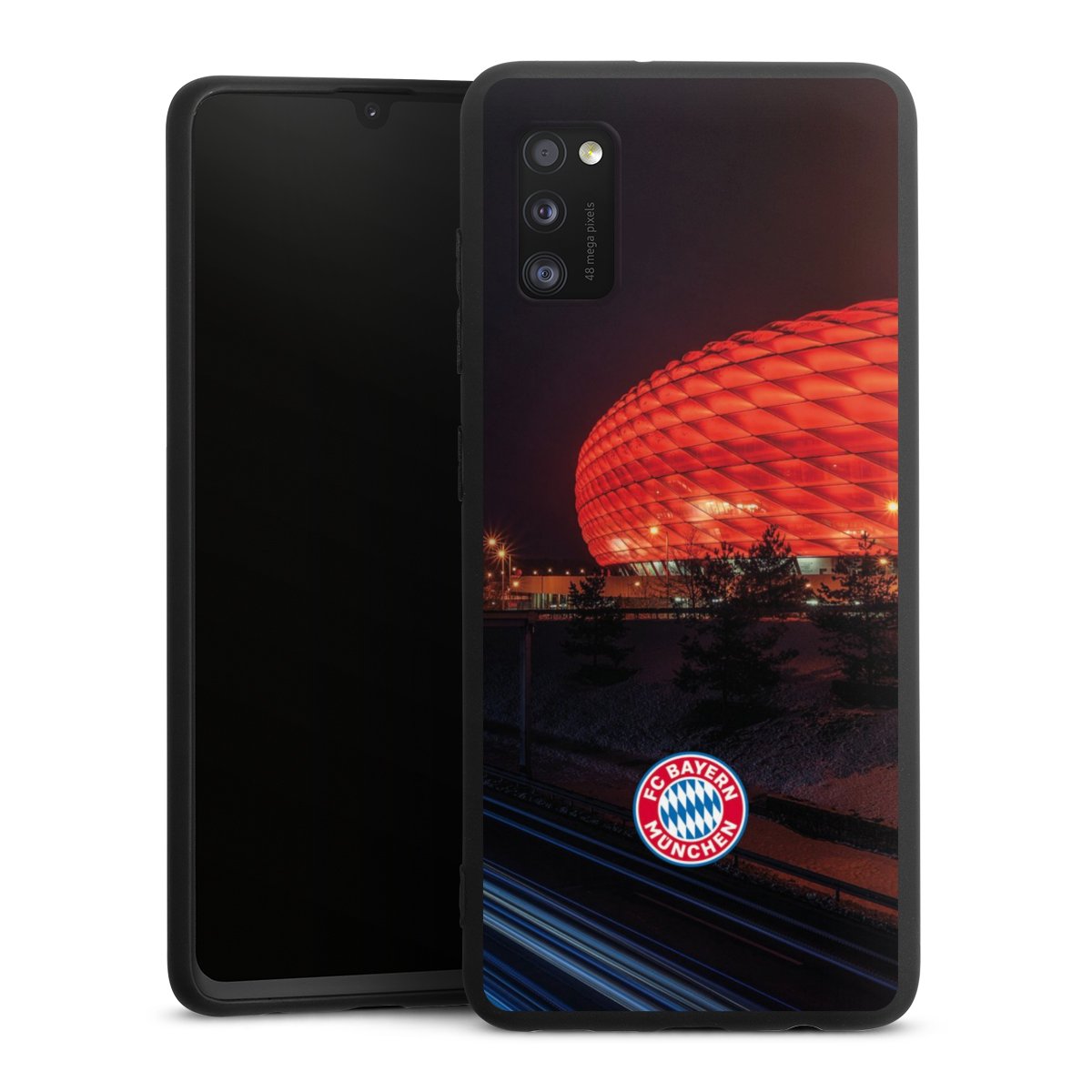 Allianz Arena bei Nacht FCB