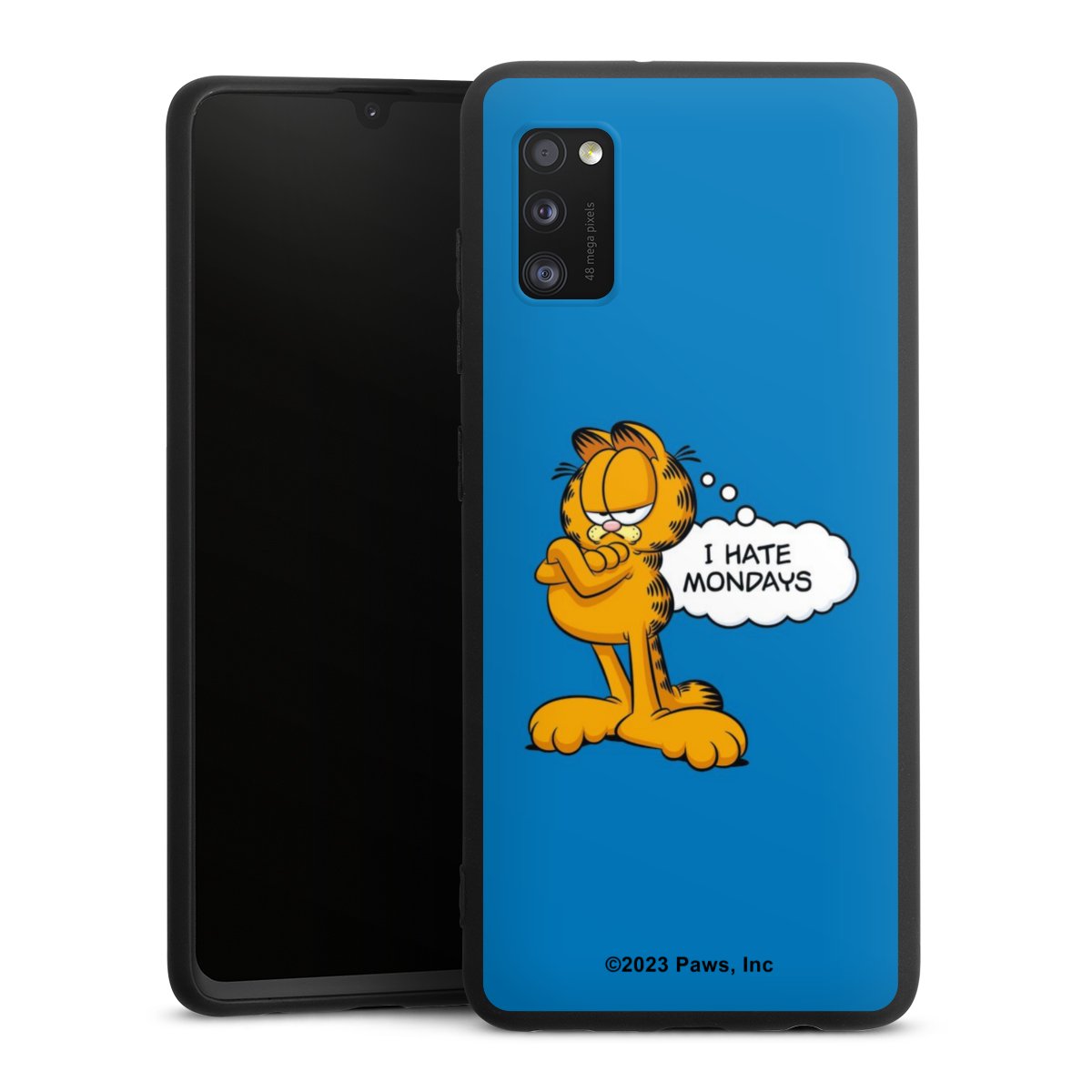 Garfield Ik haat maandagen blauw