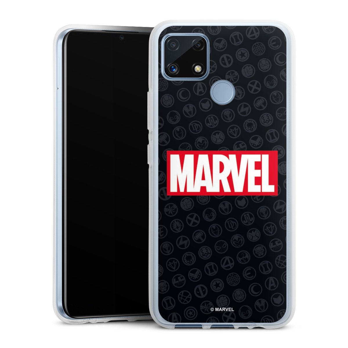 Marvel Logo Black Red 