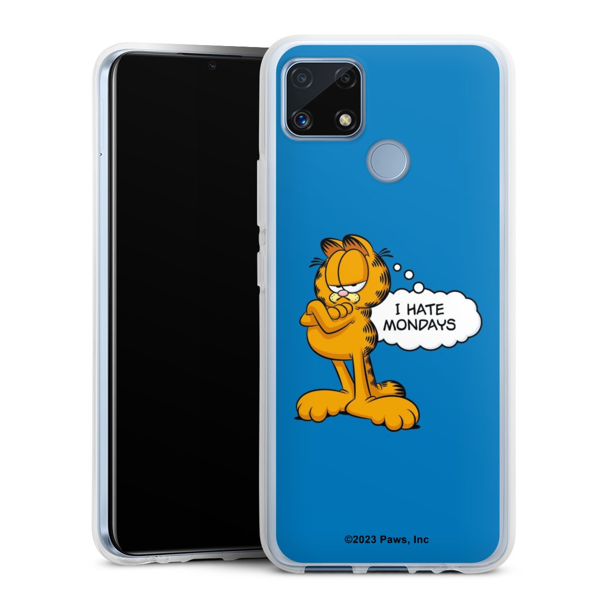 Garfield Je déteste les lundis Bleu