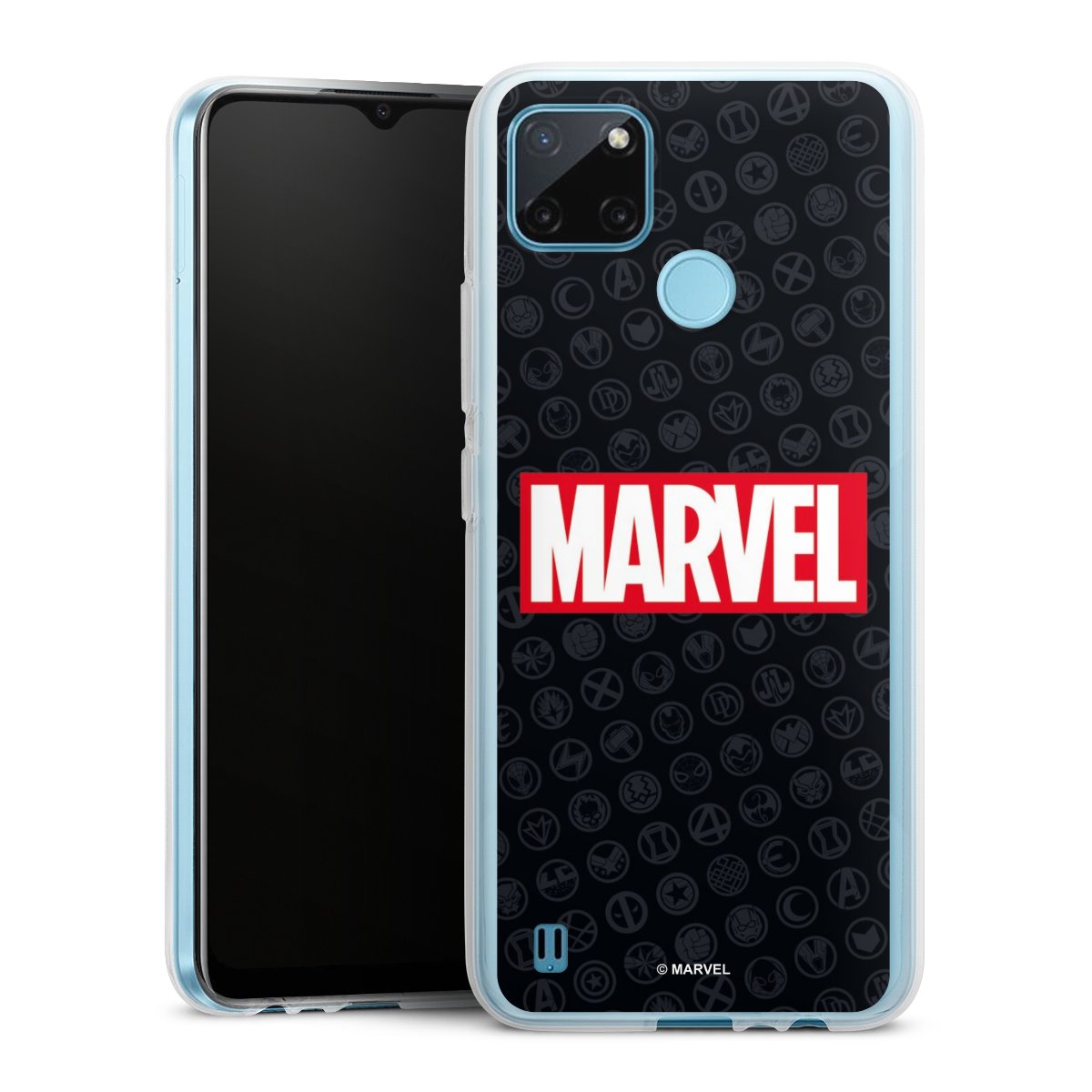 Marvel Logo Black Red 