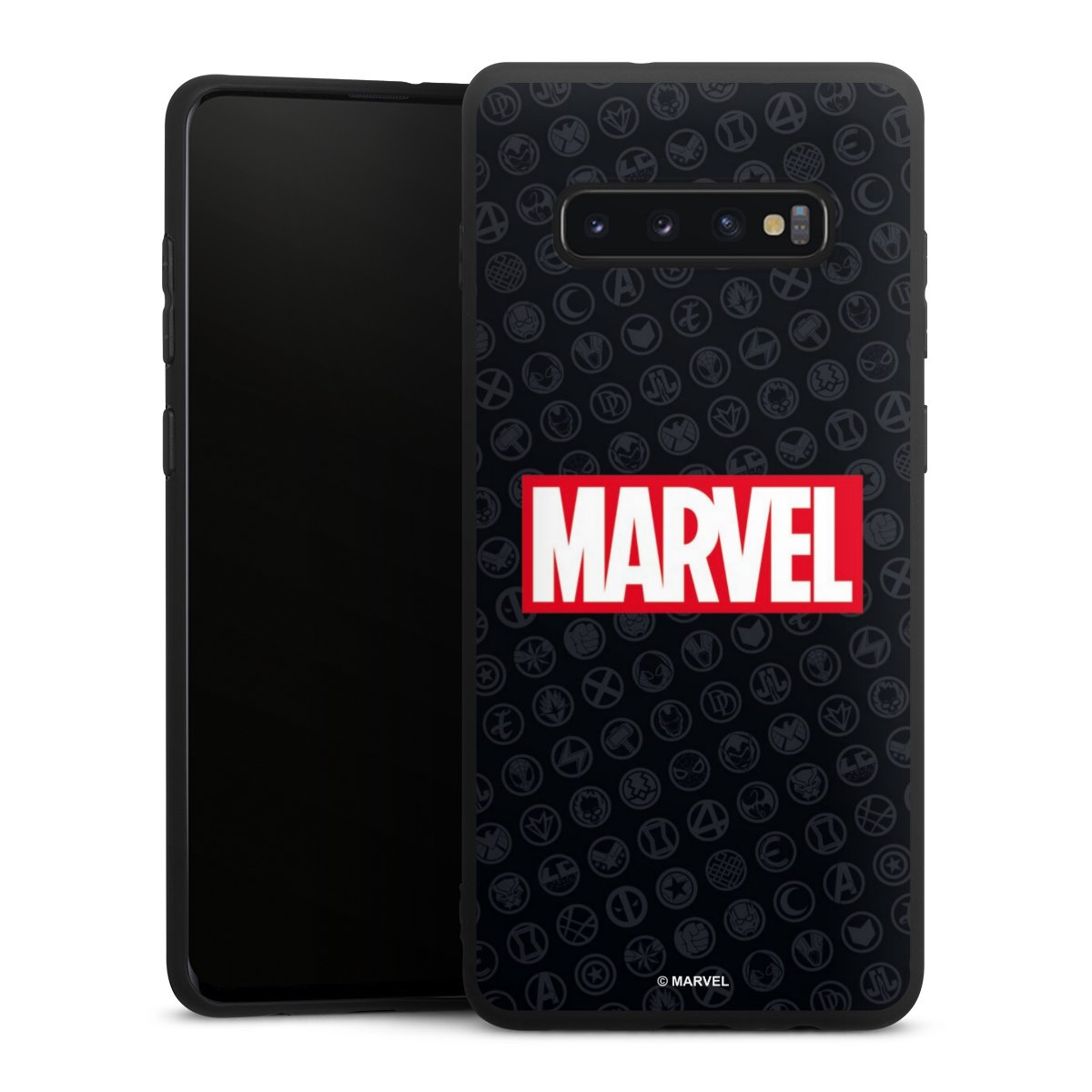 Marvel Logo Black Red 