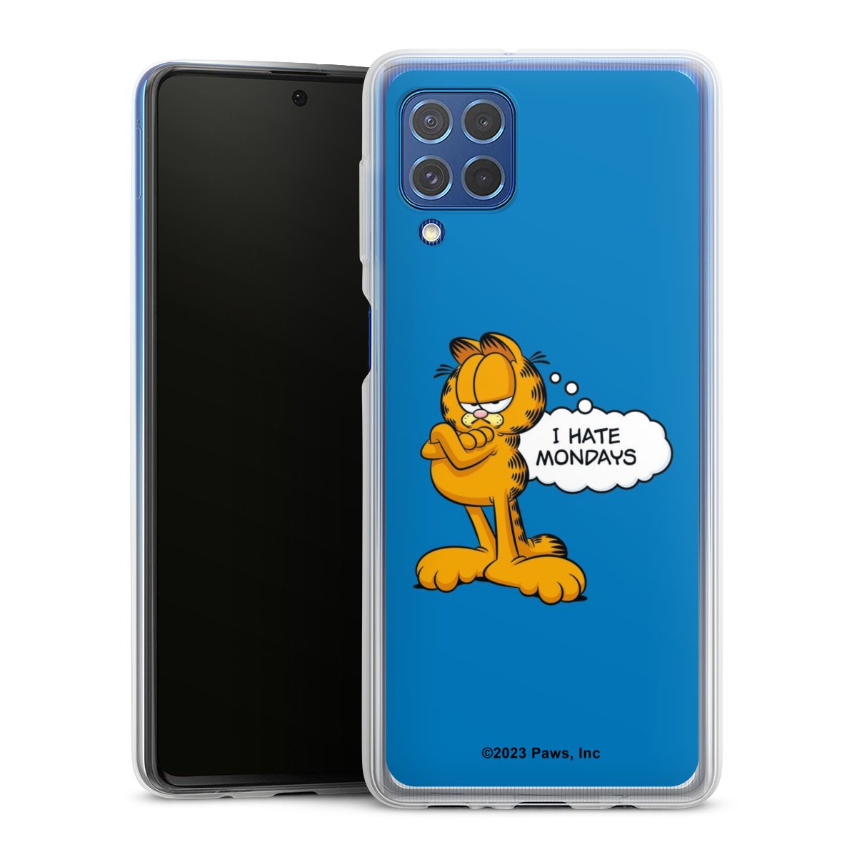 Garfield Ik haat maandagen blauw