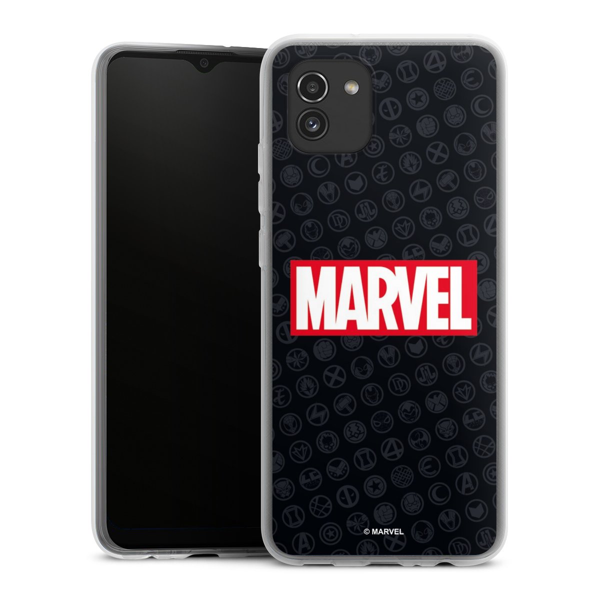 Marvel Logo Black Red 