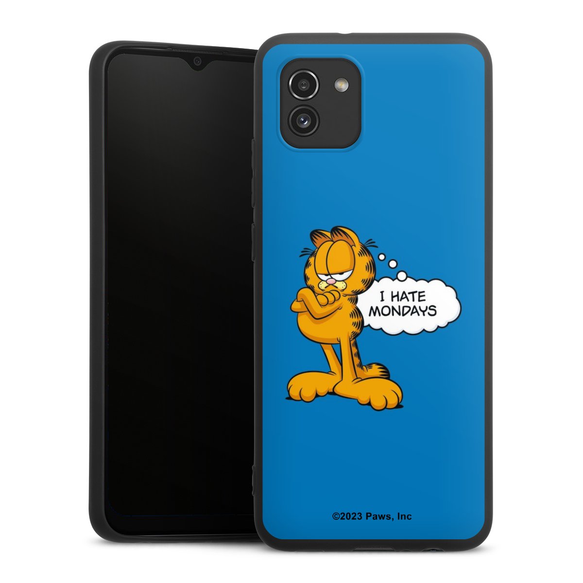 Garfield Je déteste les lundis Bleu