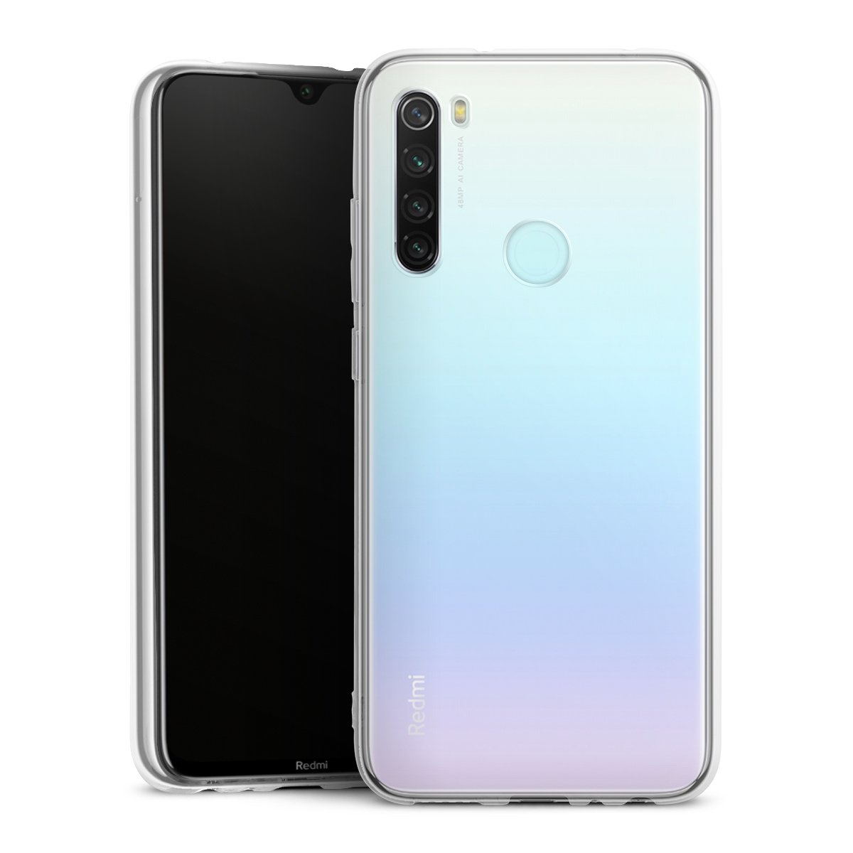 Silicone Case per Xiaomi Redmi Note 8 (2021)