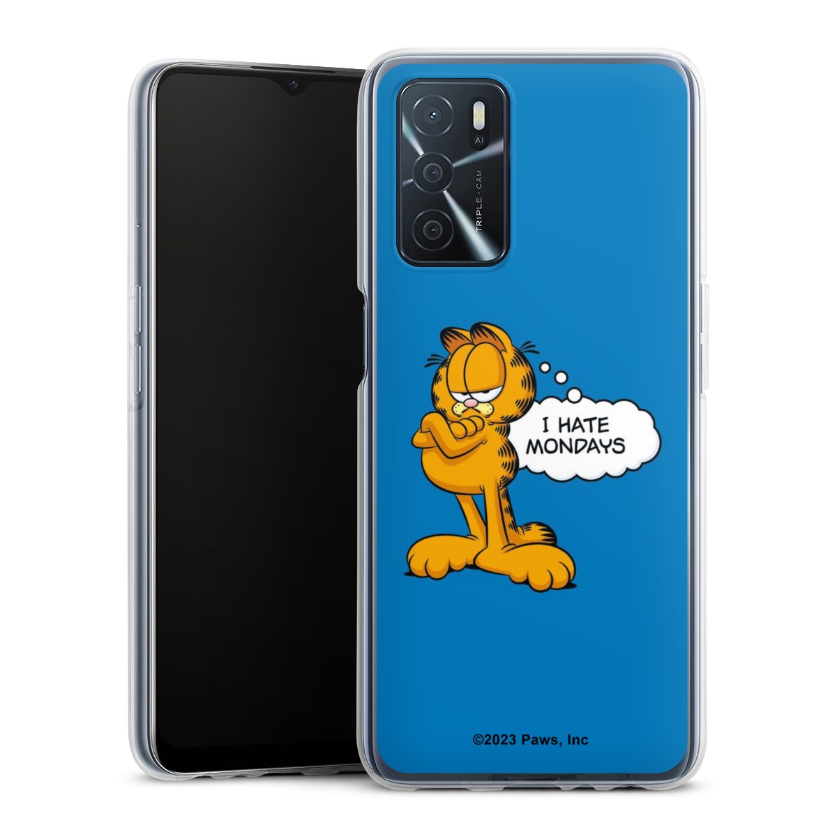 Garfield Je déteste les lundis Bleu