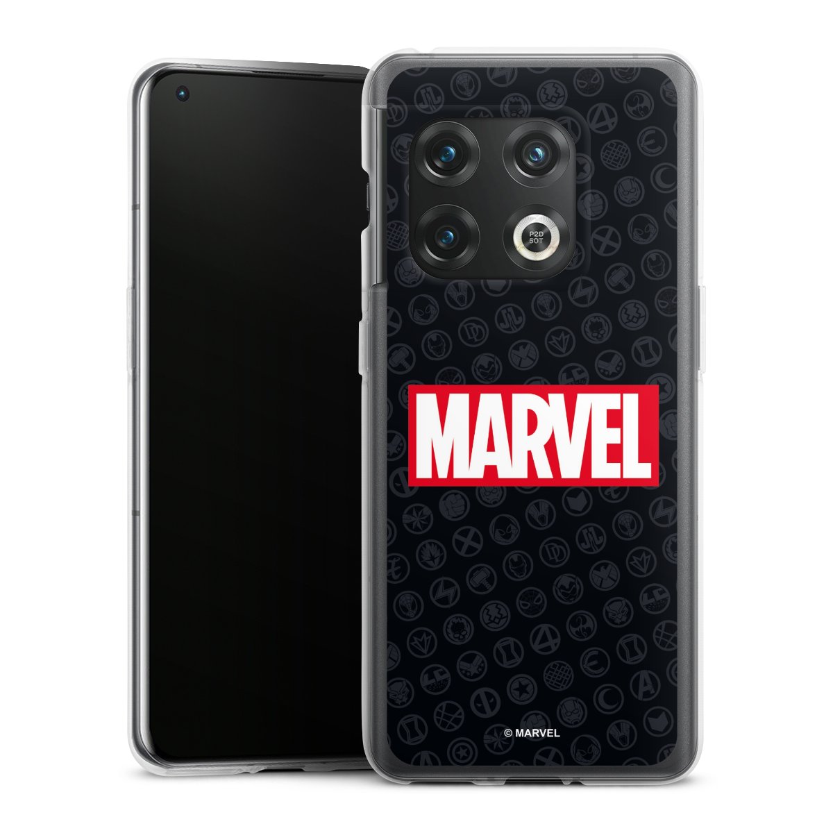 Marvel Logo Black Red 