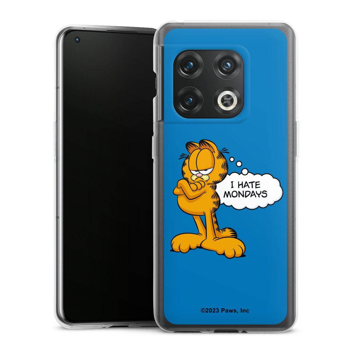 Garfield Ik haat maandagen blauw