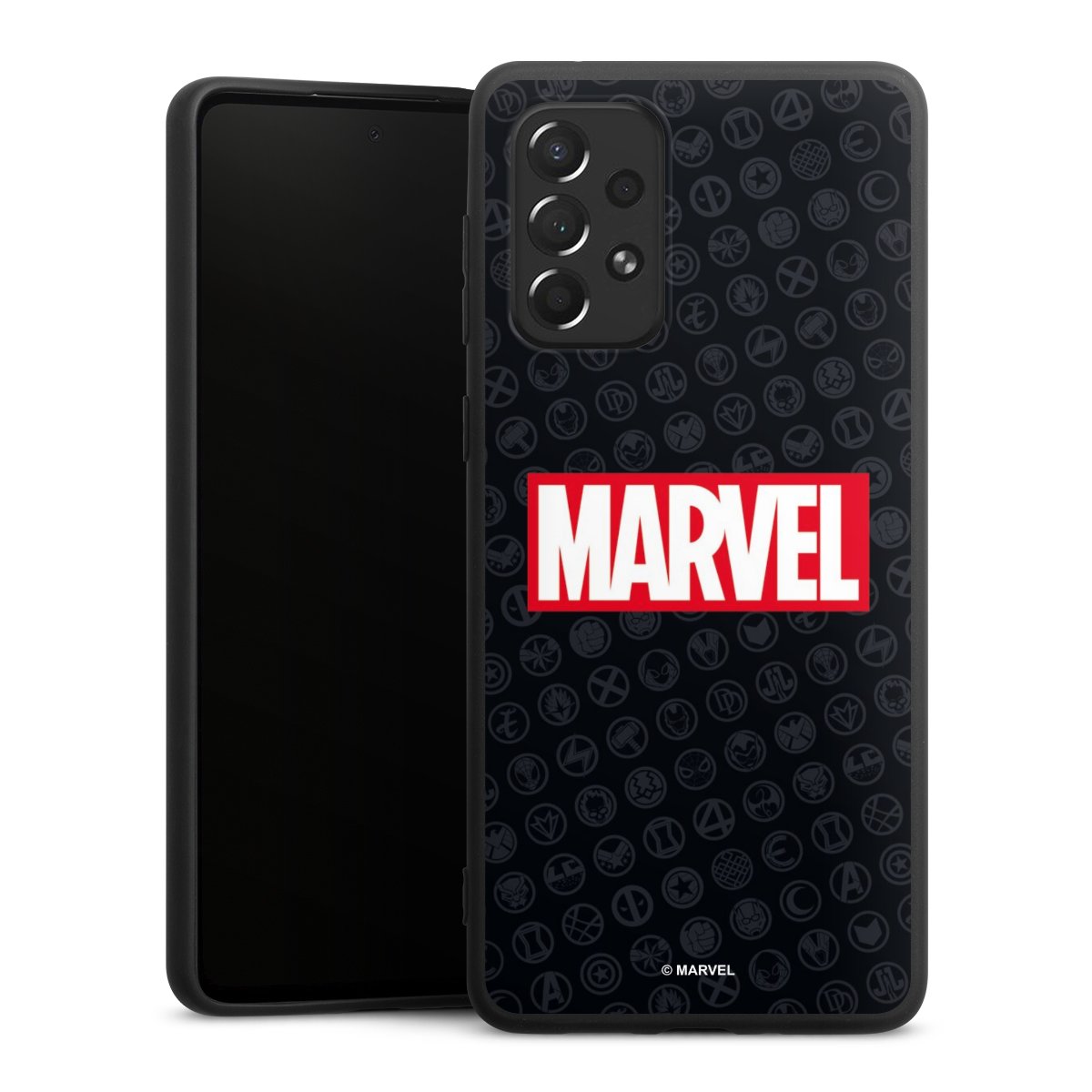 Marvel Logo Black Red 