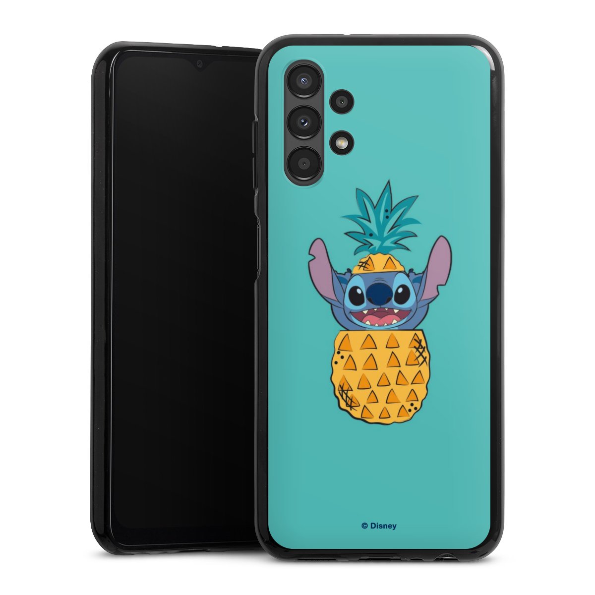 Stitch Pineapple voor hoesje (zwart) voor Samsung Galaxy 4G van DeinDesign