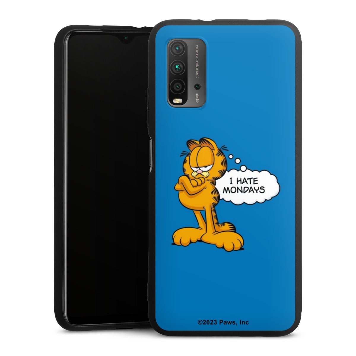 Garfield Ik haat maandagen blauw