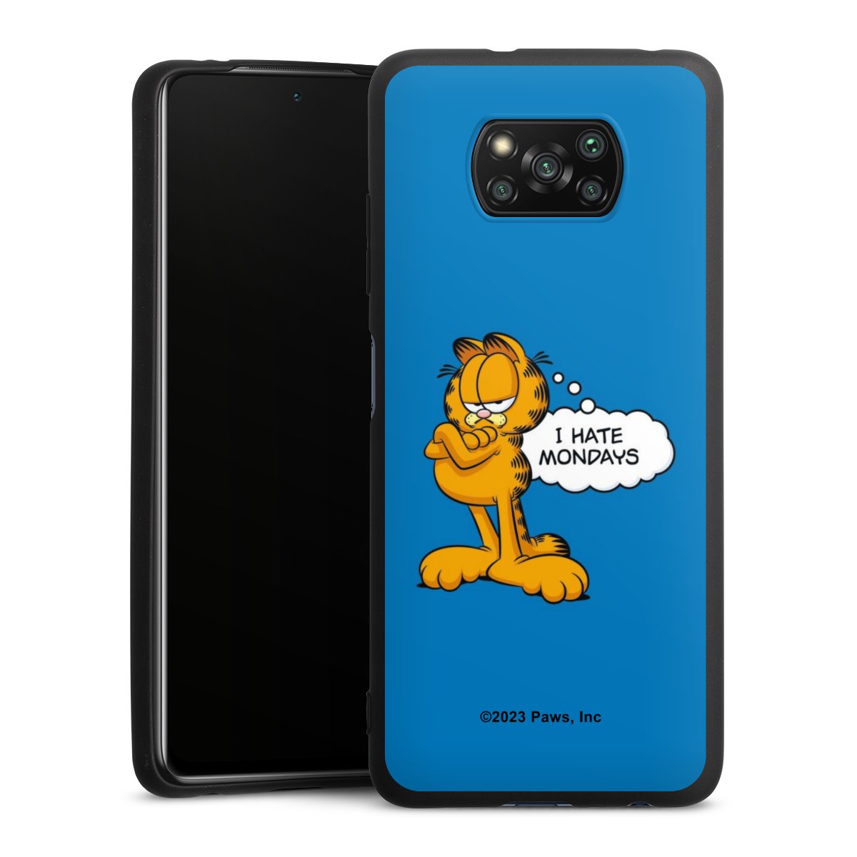 Garfield Je déteste les lundis Bleu