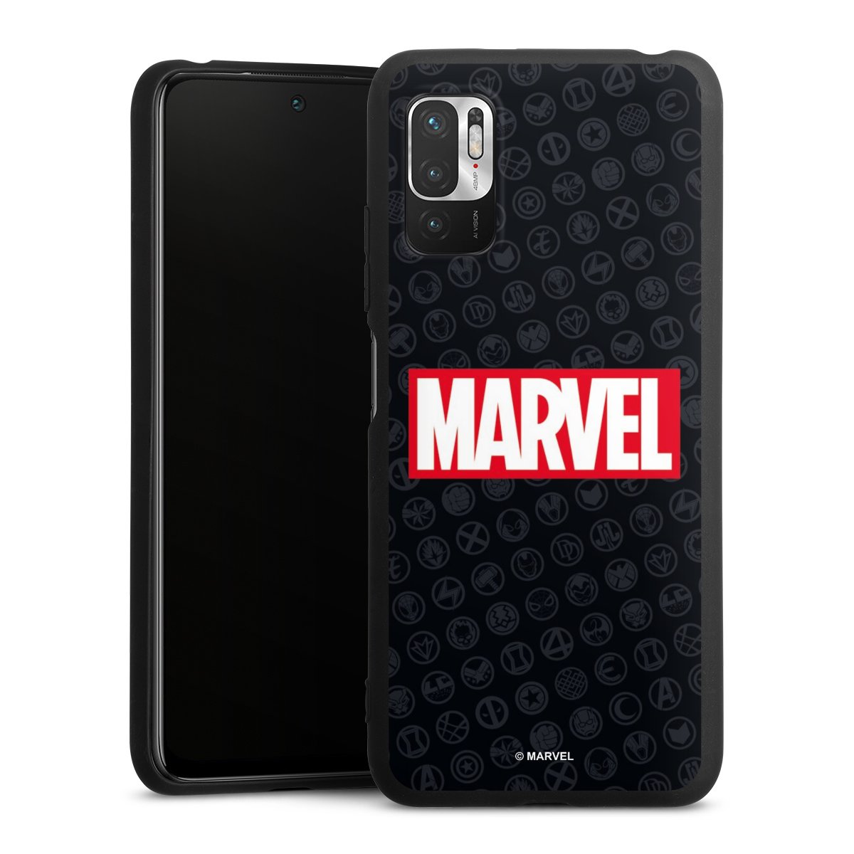 Marvel Logo Black Red 