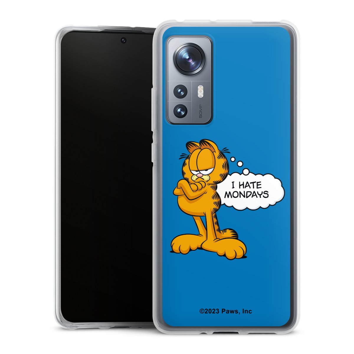 Garfield Ik haat maandagen blauw