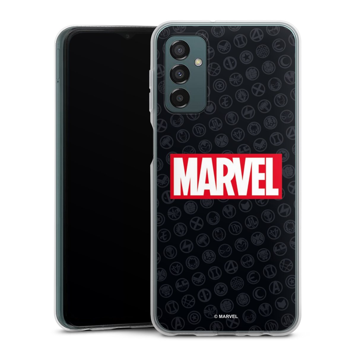 Marvel Logo Black Red 