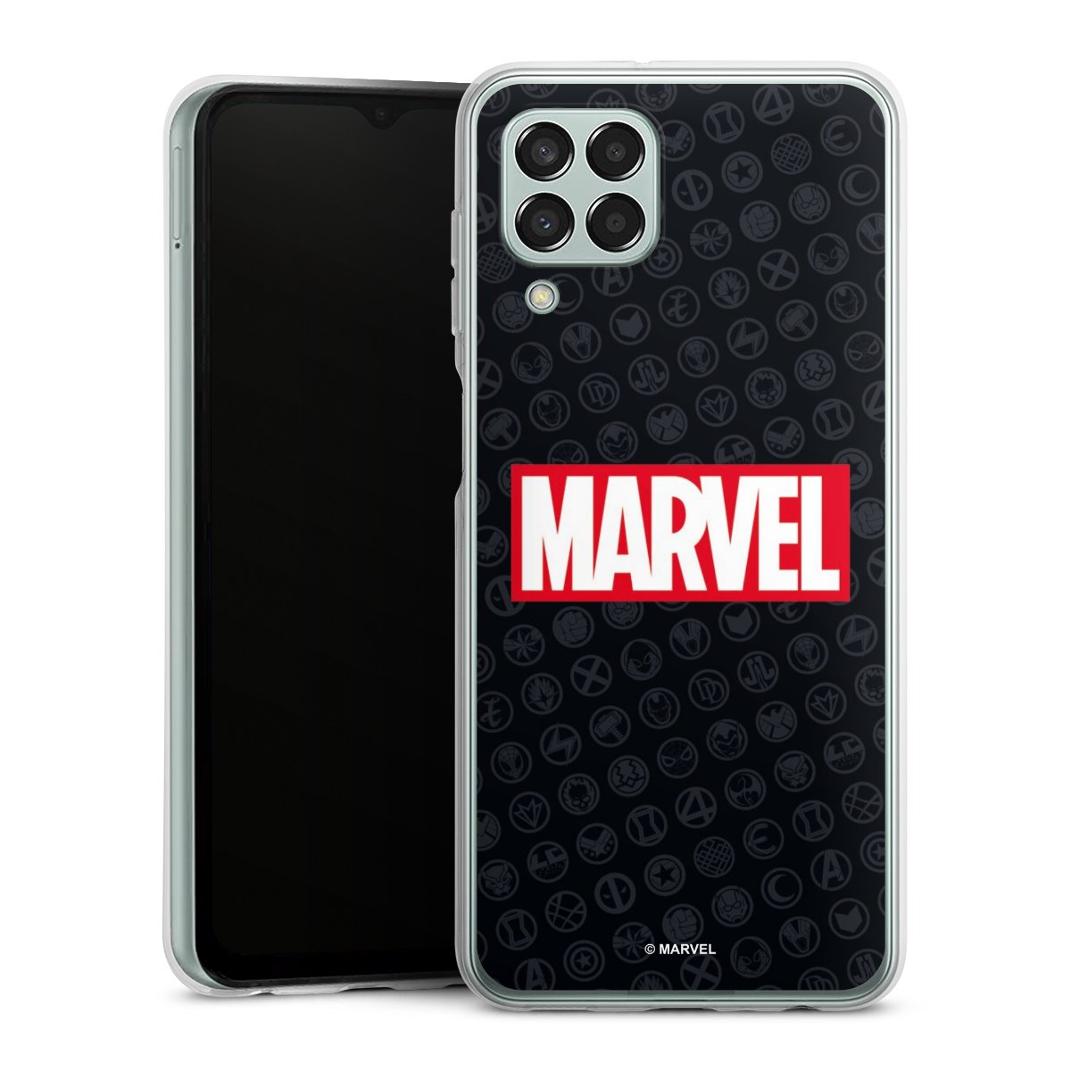 Marvel Logo Black Red 