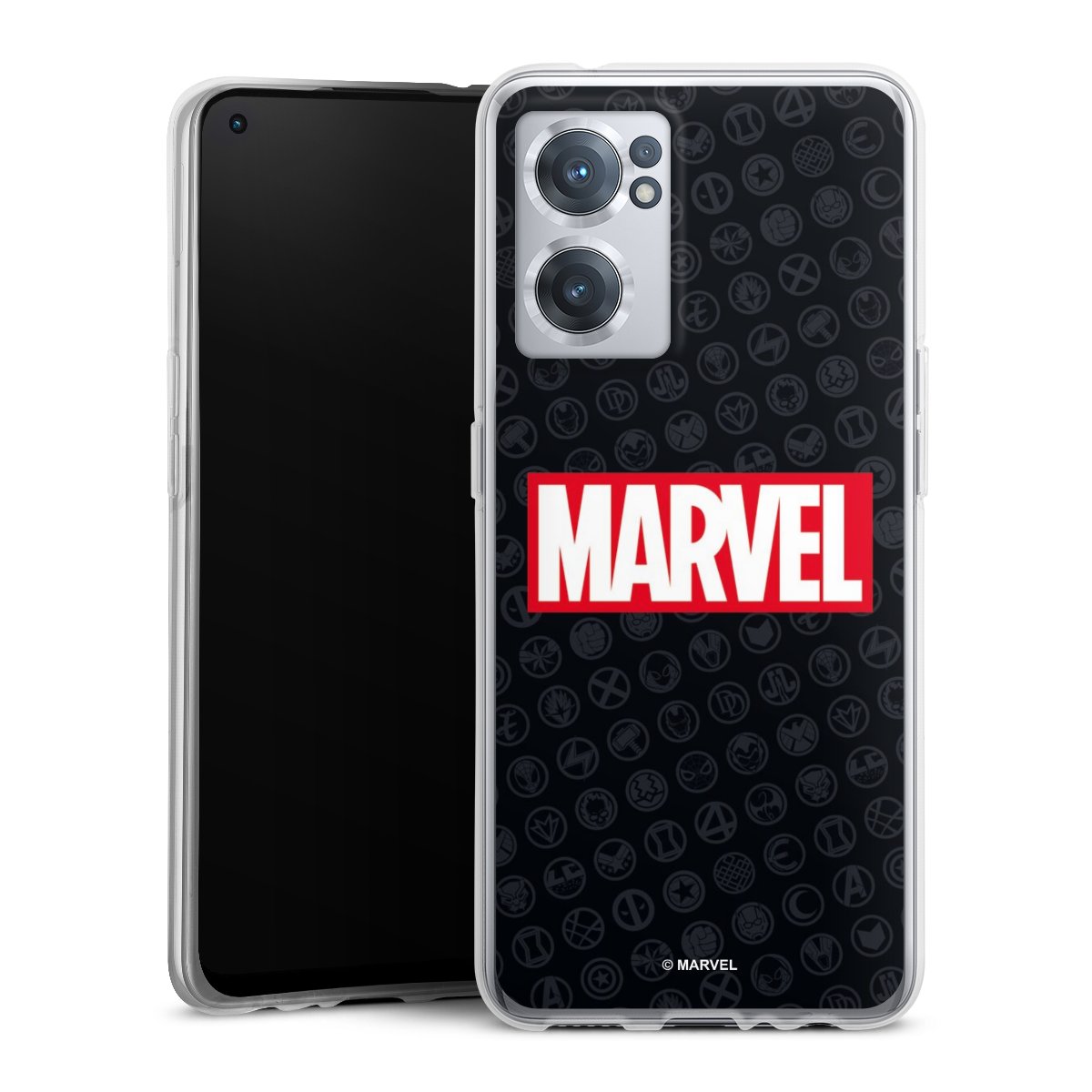 Marvel Logo Black Red 