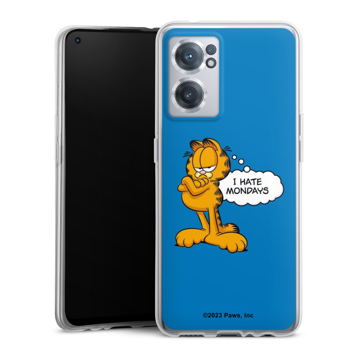 Garfield Je déteste les lundis Bleu