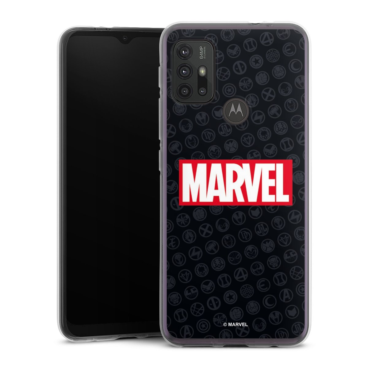 Marvel Logo Black Red 