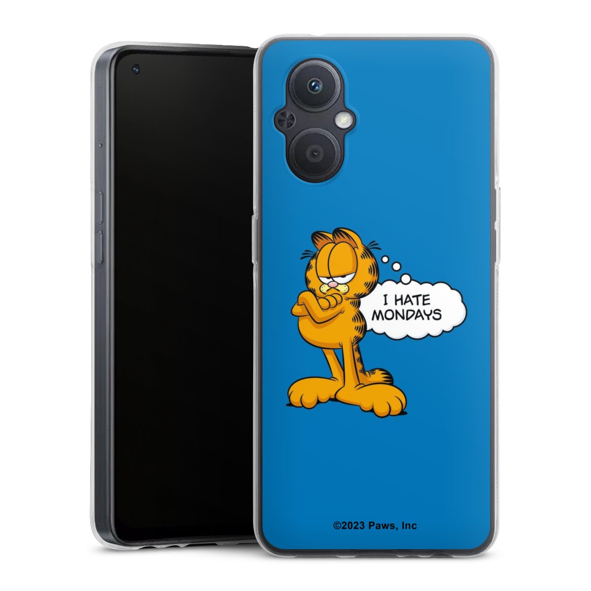 Garfield Je déteste les lundis Bleu