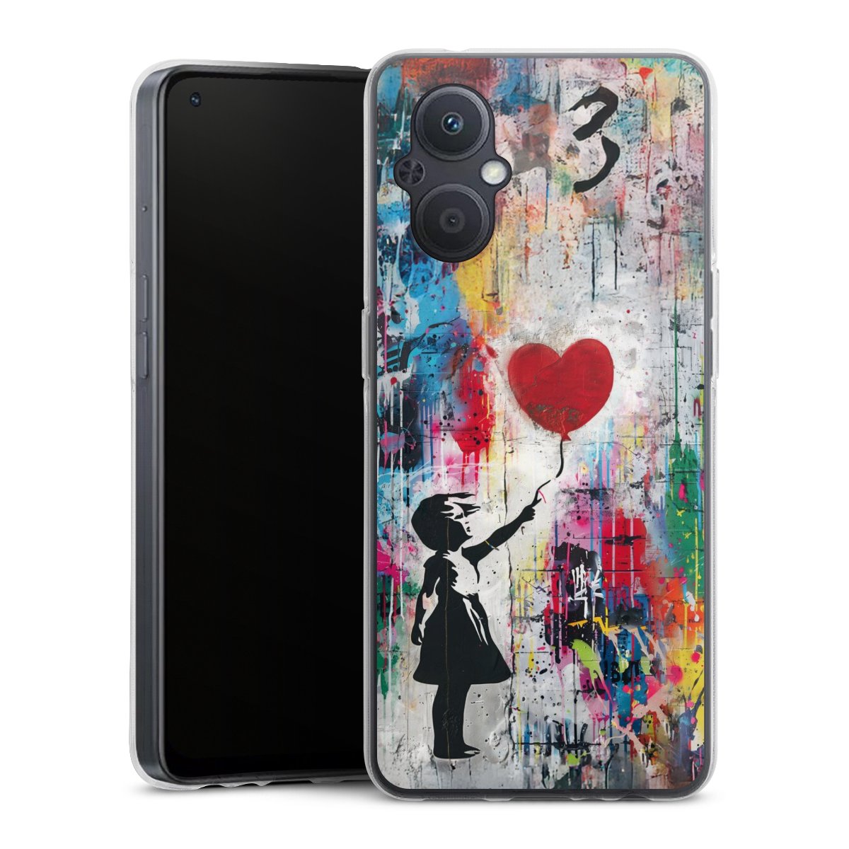 Balloon Girl Colorful