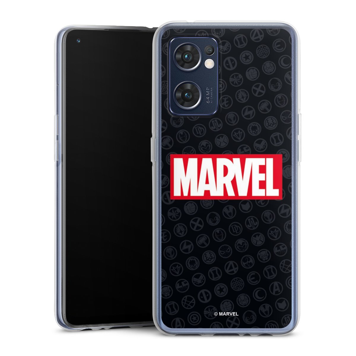 Marvel Logo Black Red 