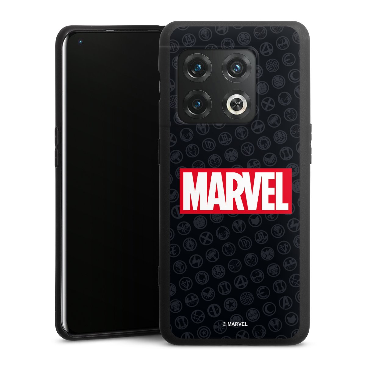 Marvel Logo Black Red 