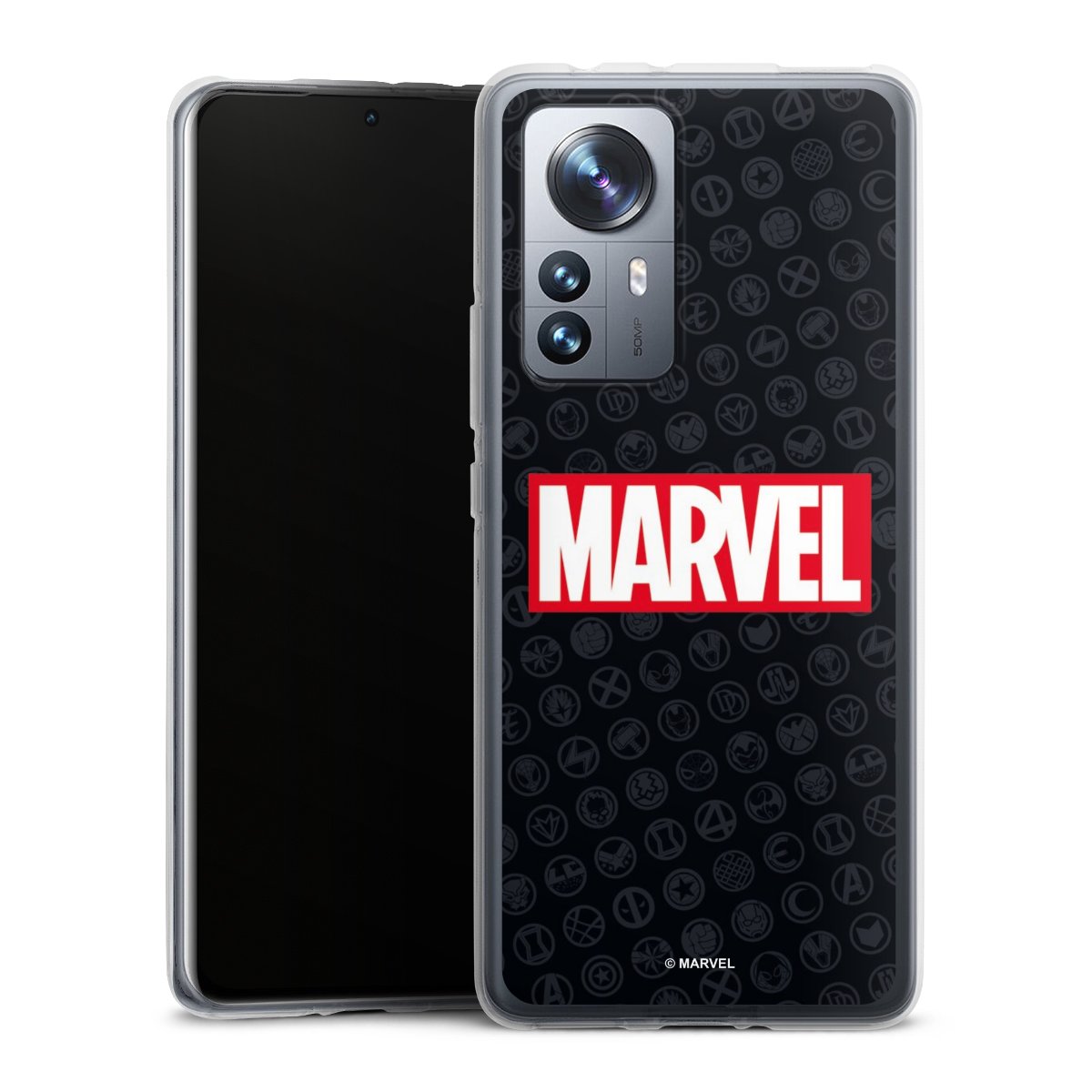 Marvel Logo Black Red 