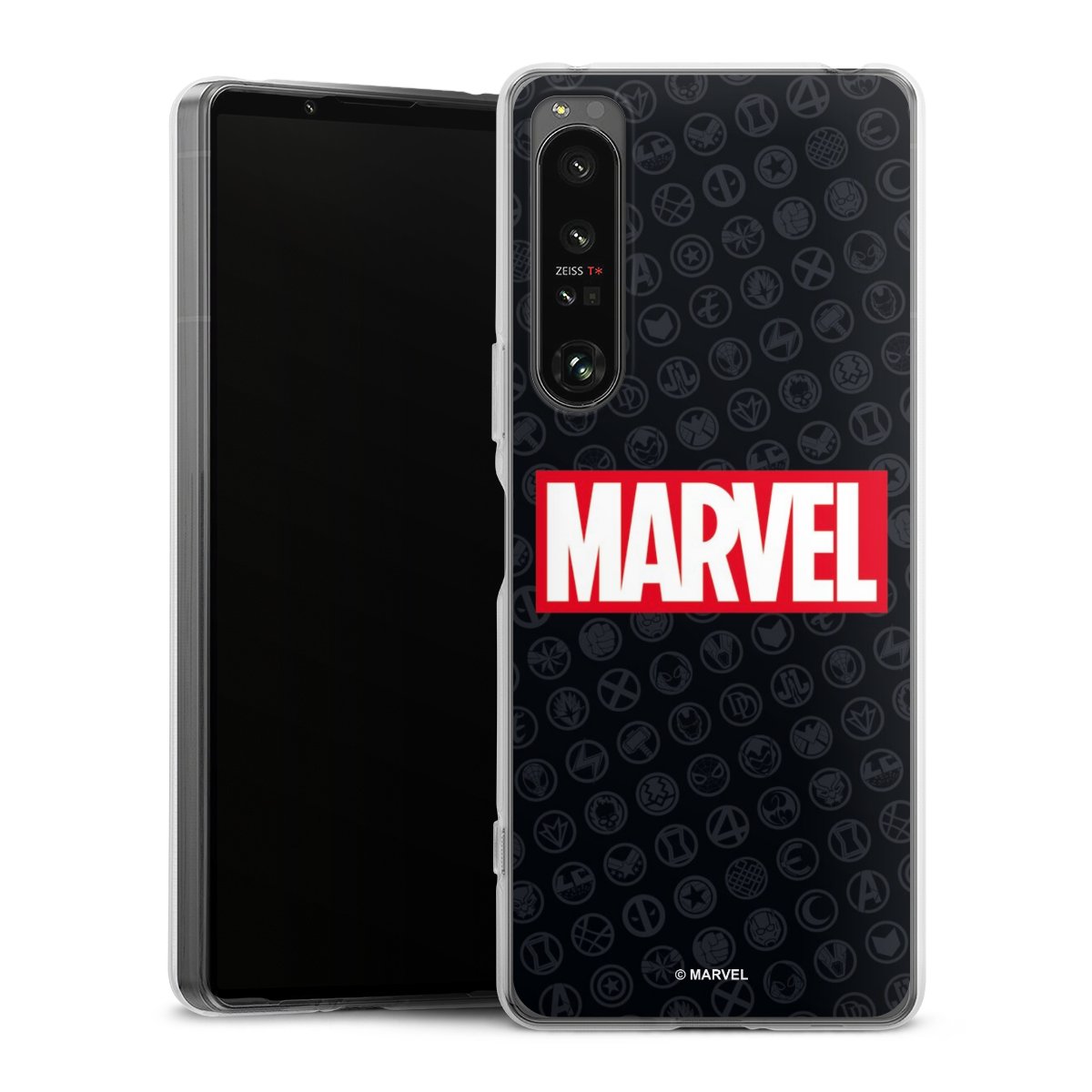 Marvel Logo Black Red 