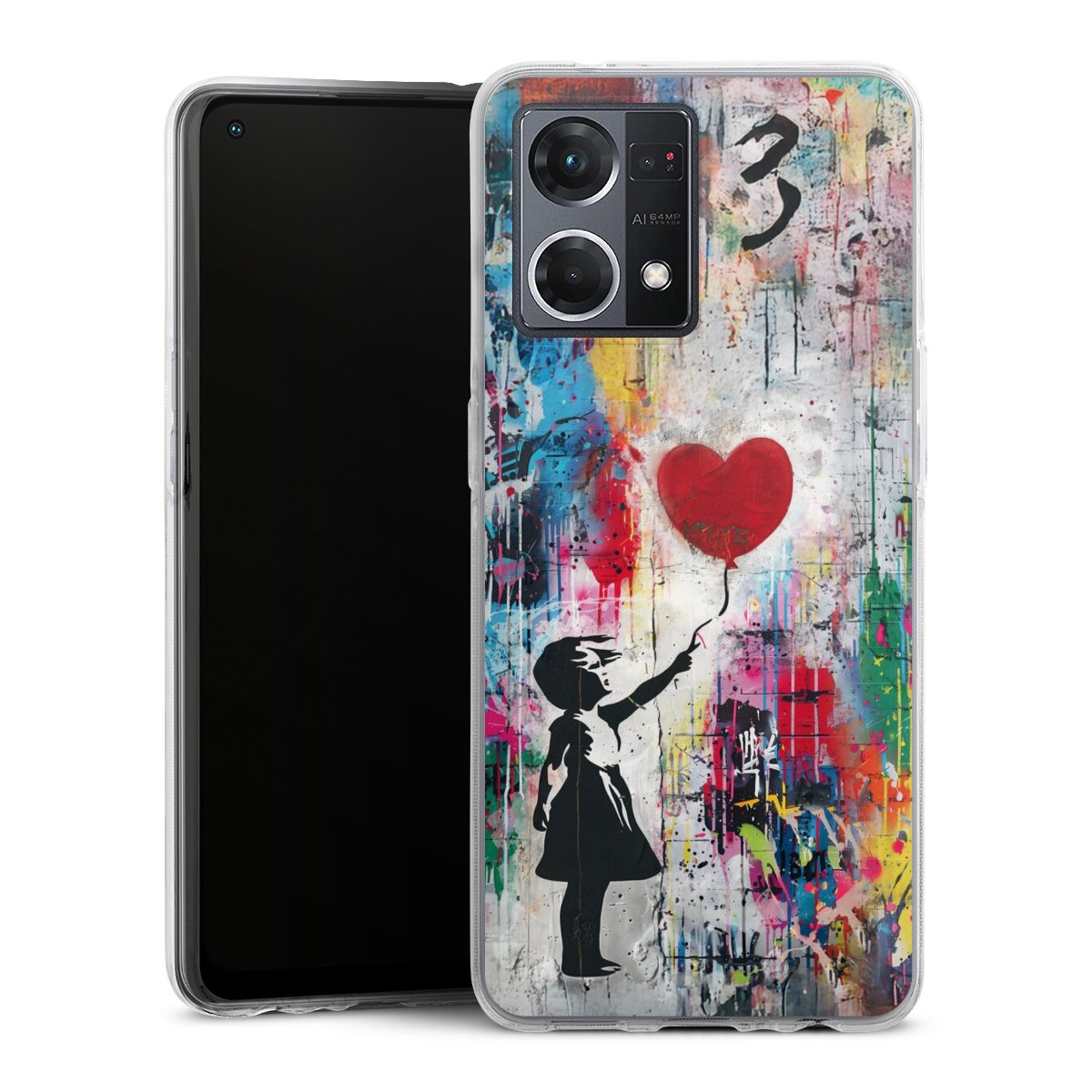 Balloon Girl Colorful