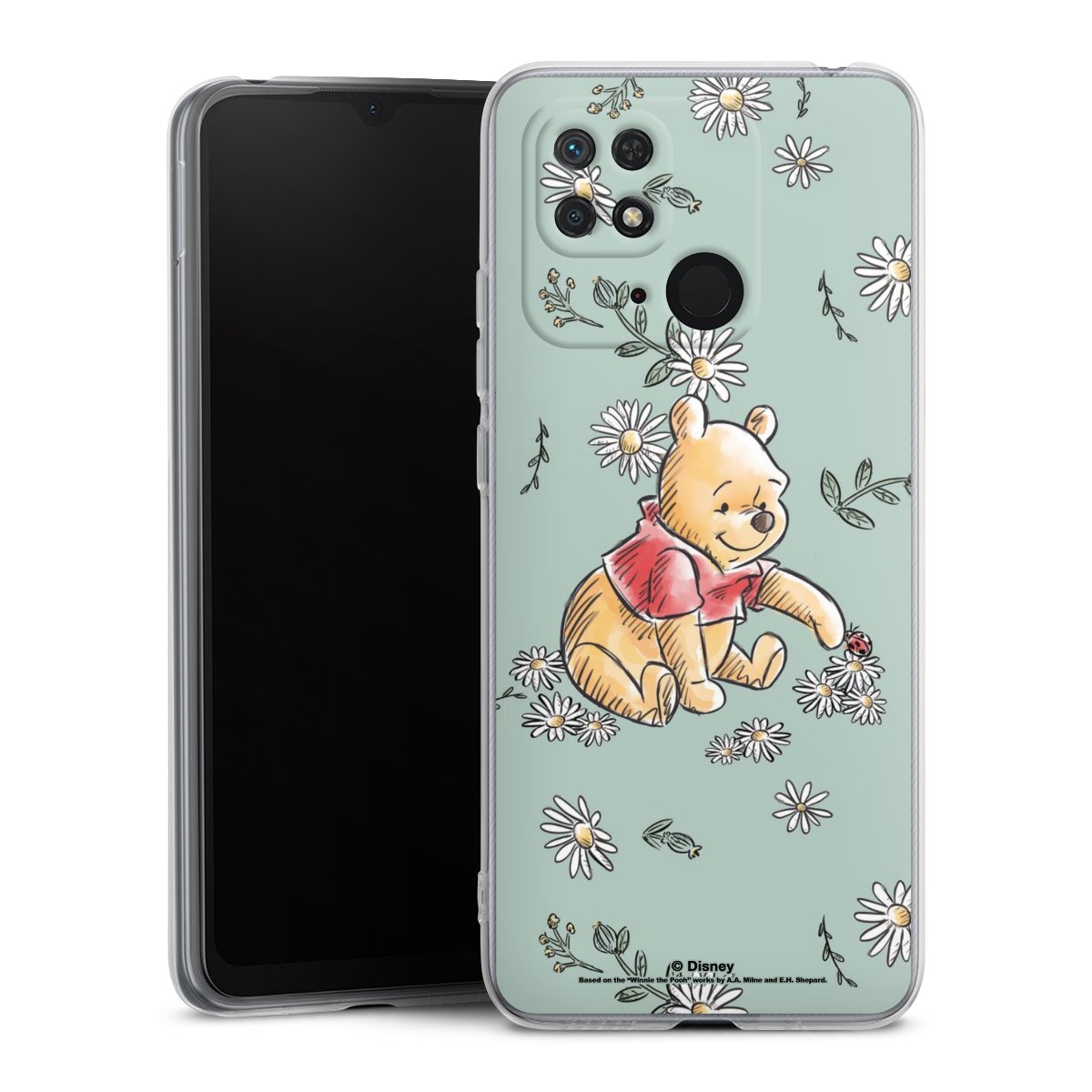 Winnie Puuh Gänseblümchen und Käfer Liebe