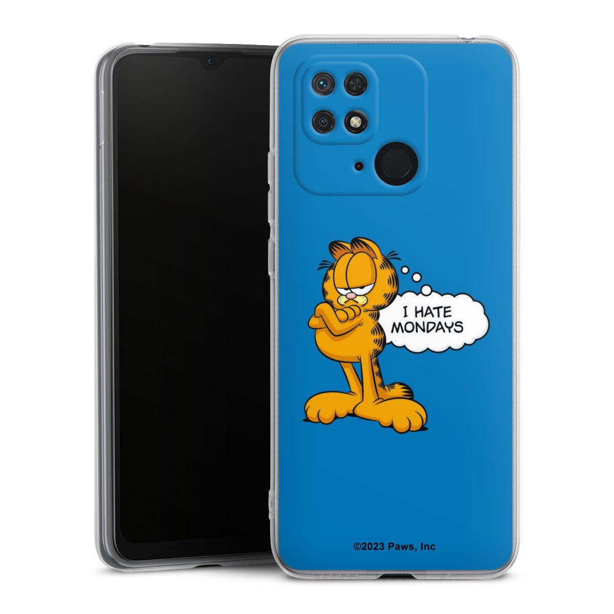 Garfield Ik haat maandagen blauw