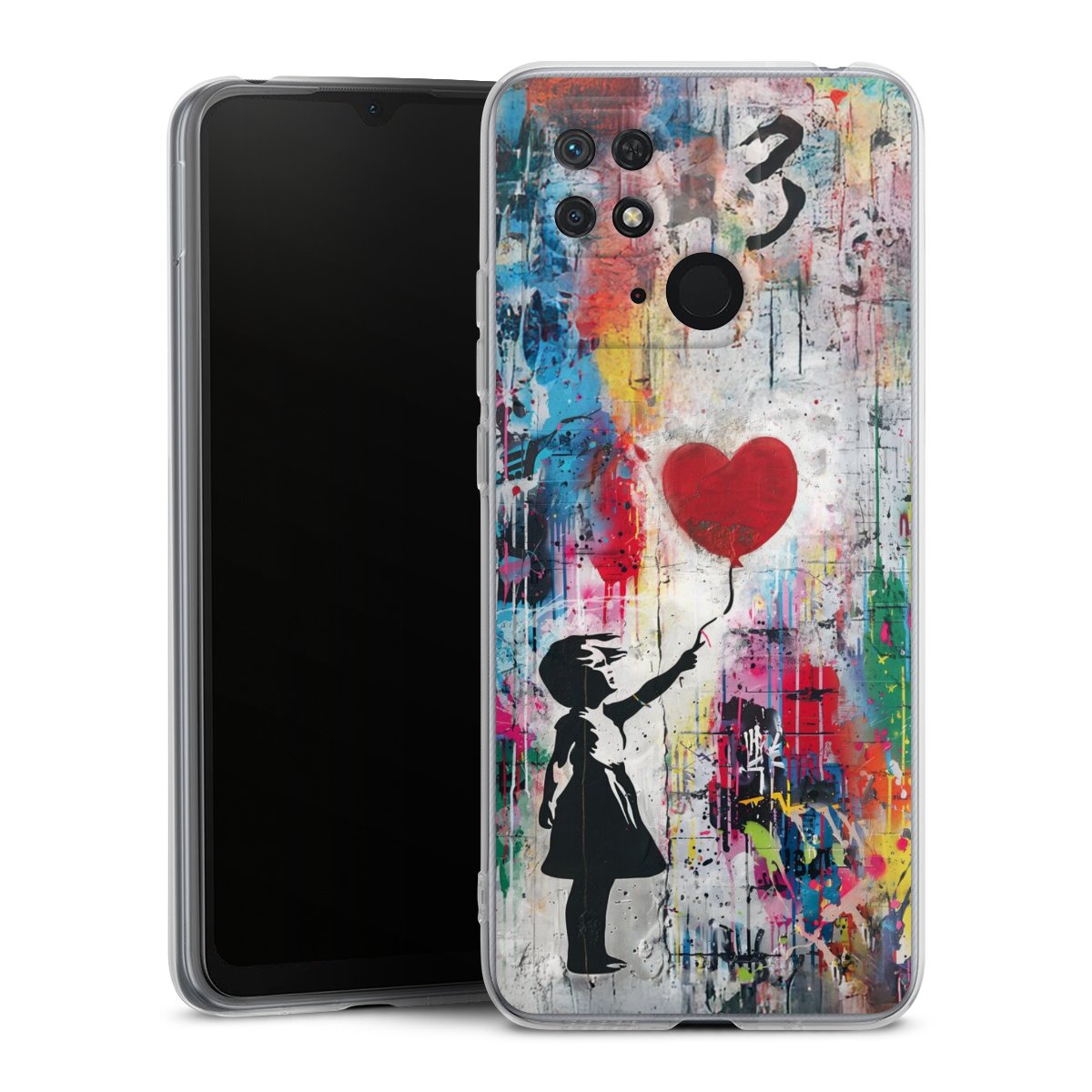 Balloon Girl Colorful