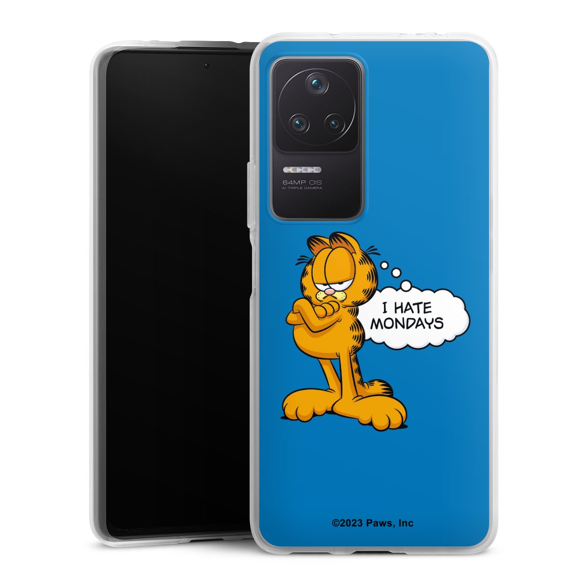 Garfield Ik haat maandagen blauw