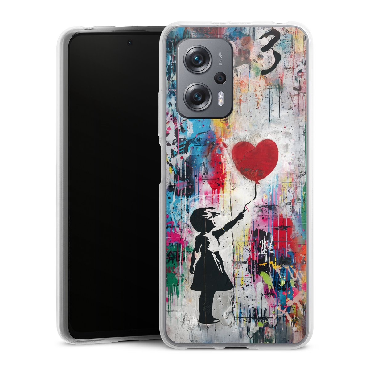 Balloon Girl Colorful