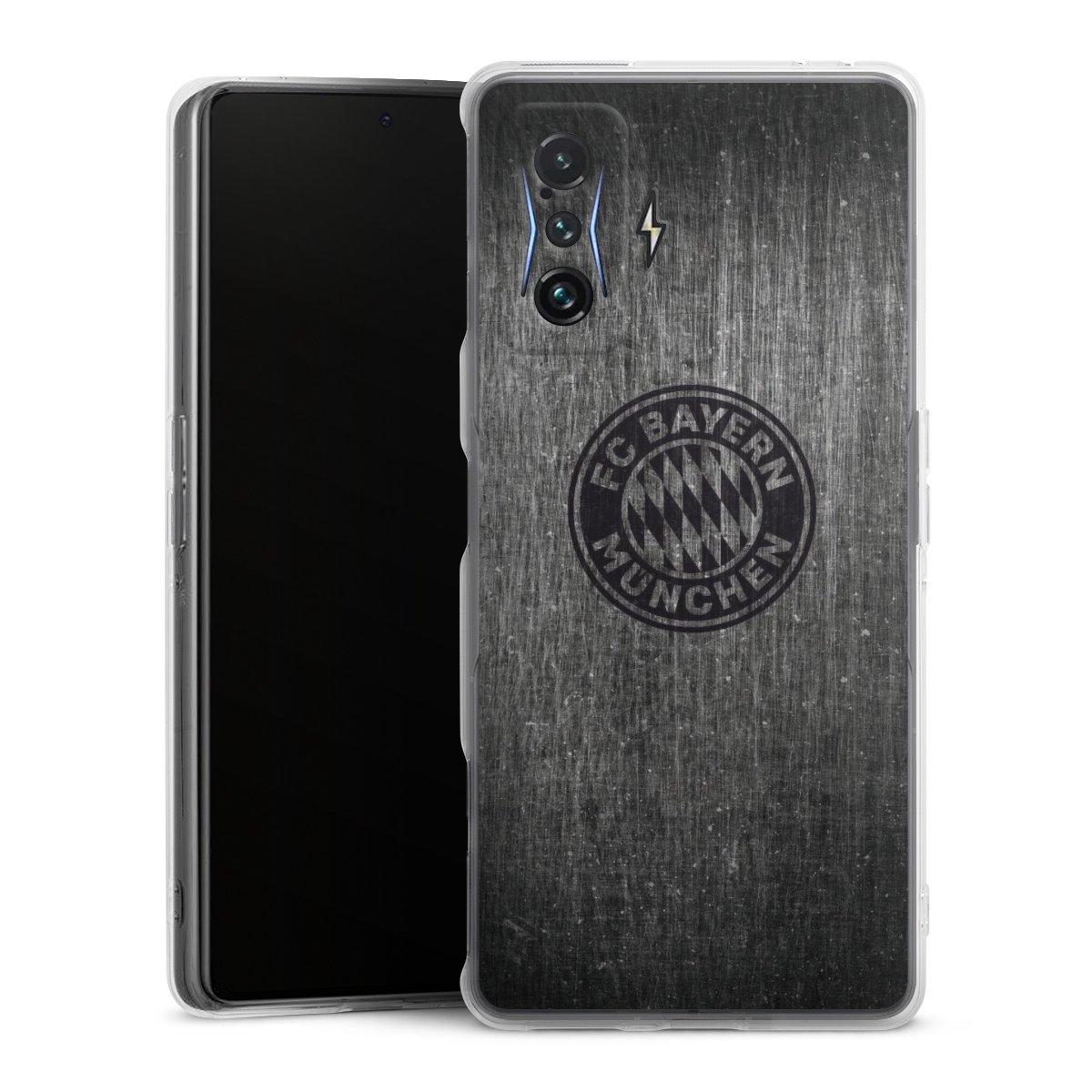 Metalllook FCB Logo einfarbig