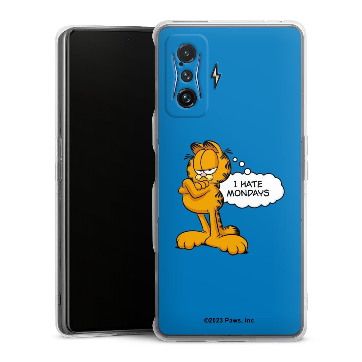 Garfield Ik haat maandagen blauw