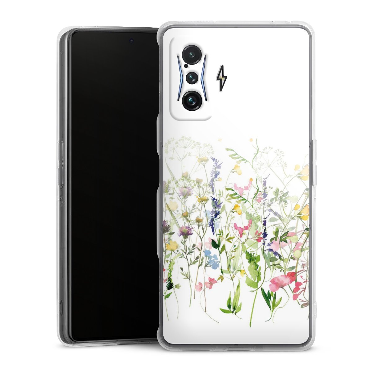 Kleurrijke lente weide bloemen