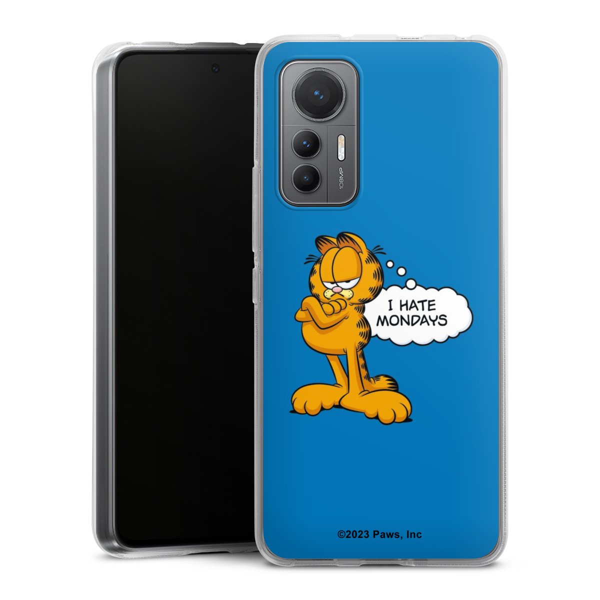 Garfield Ik haat maandagen blauw