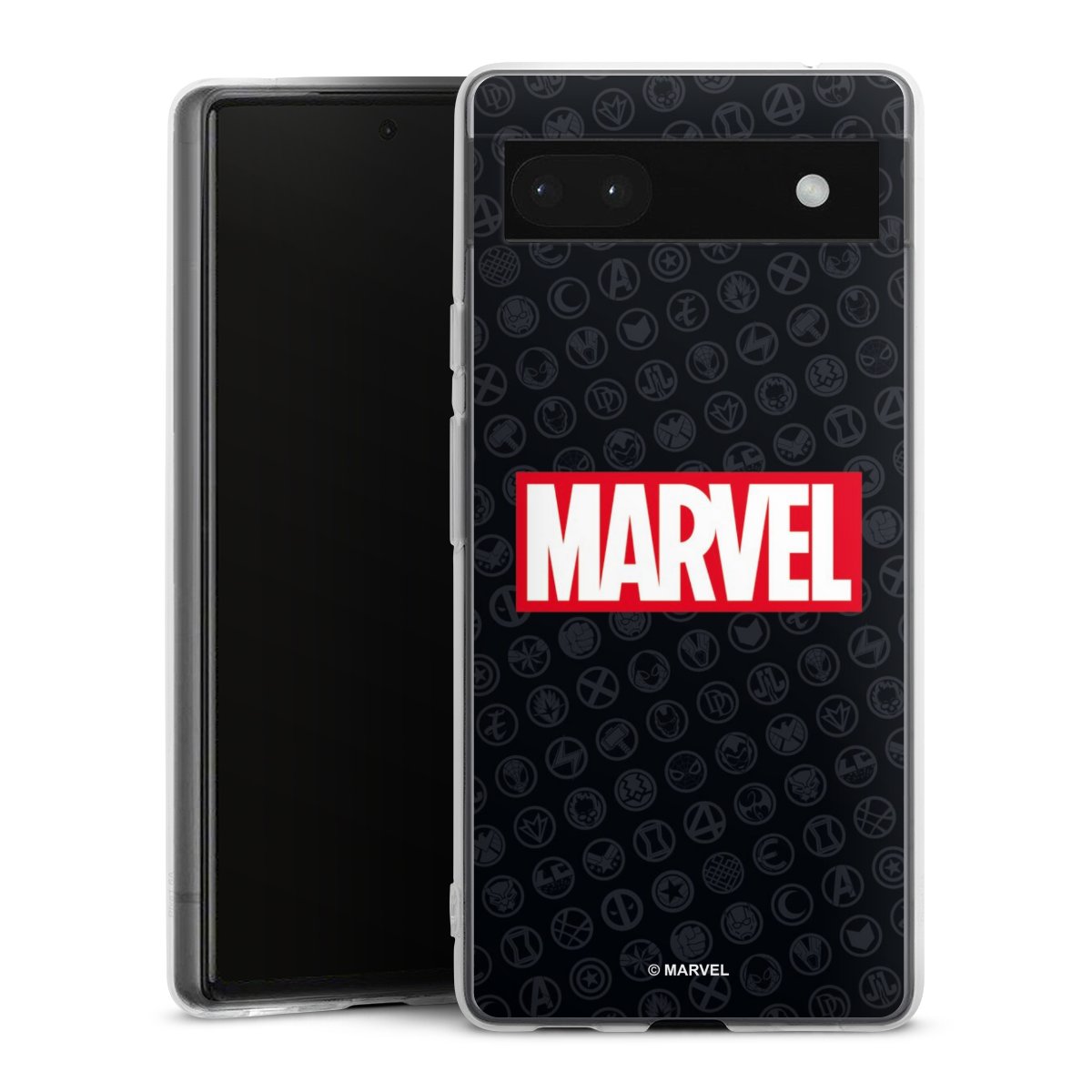 Marvel Logo Black Red 