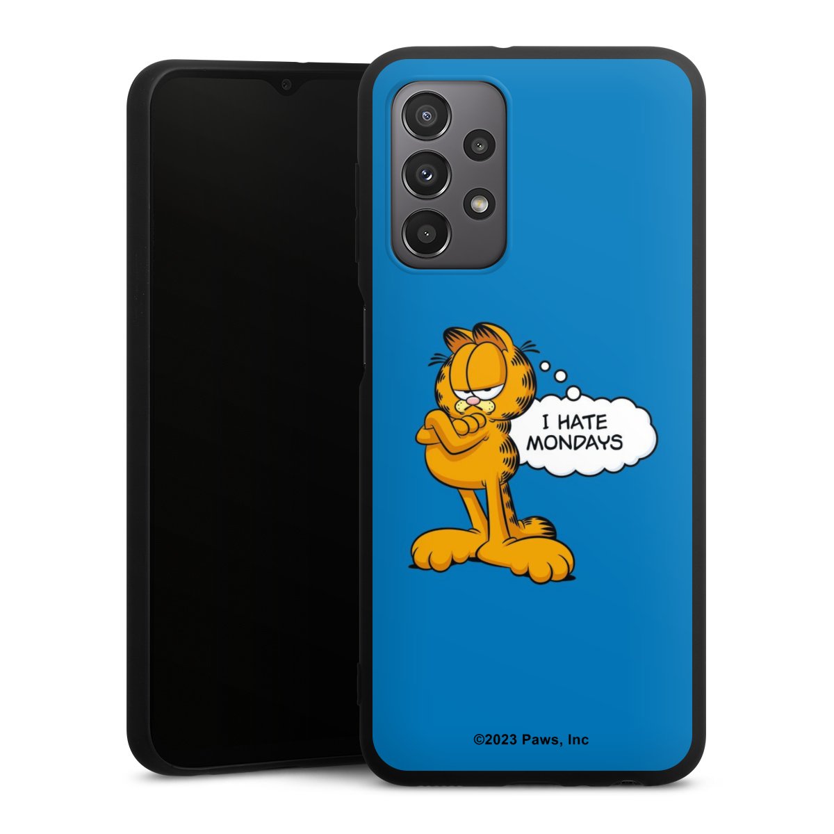 Garfield Ik haat maandagen blauw