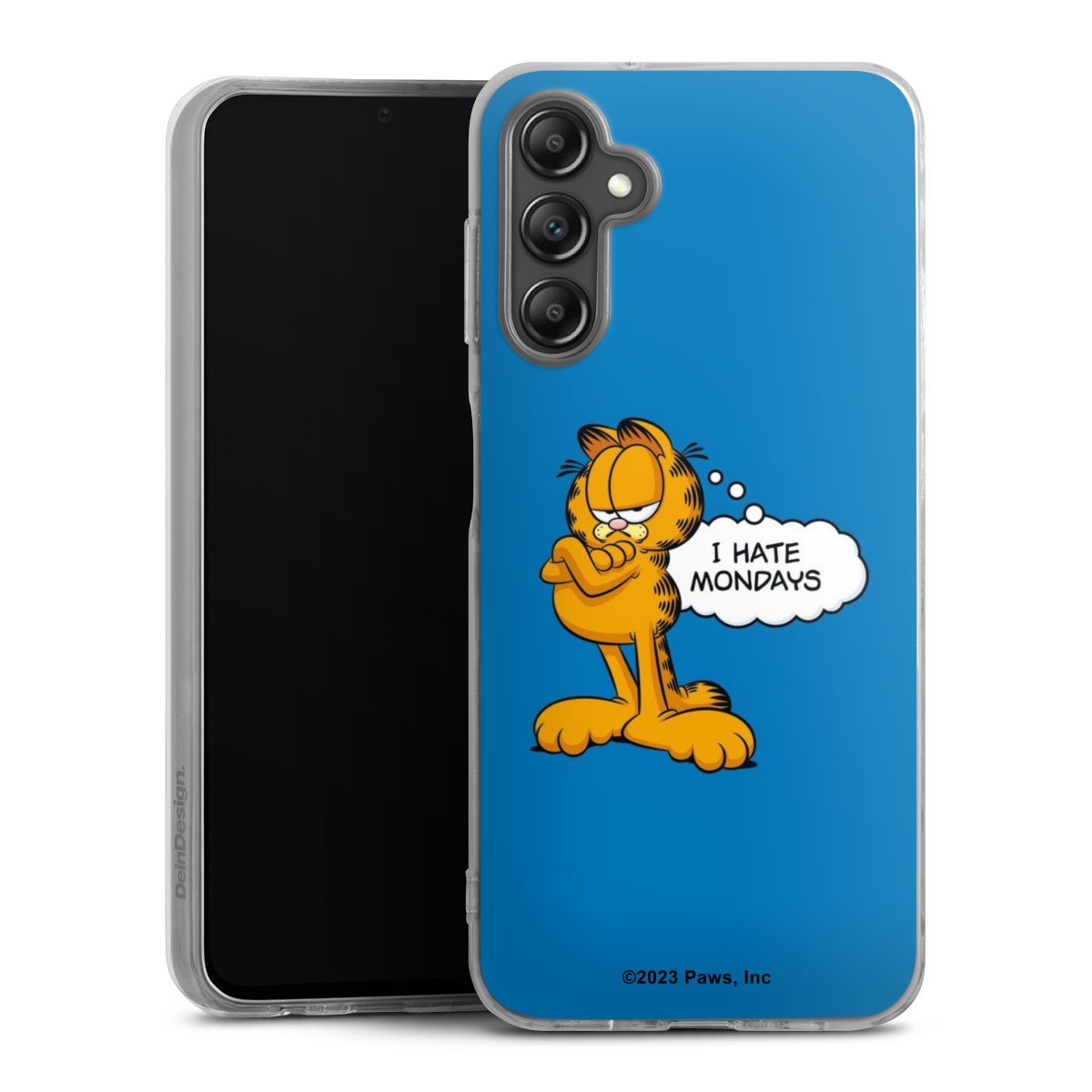 Garfield Ik haat maandagen blauw