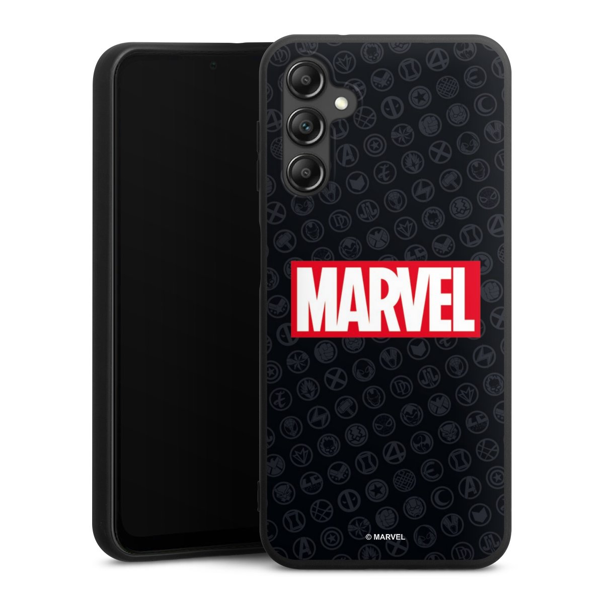 Marvel Logo Black Red 