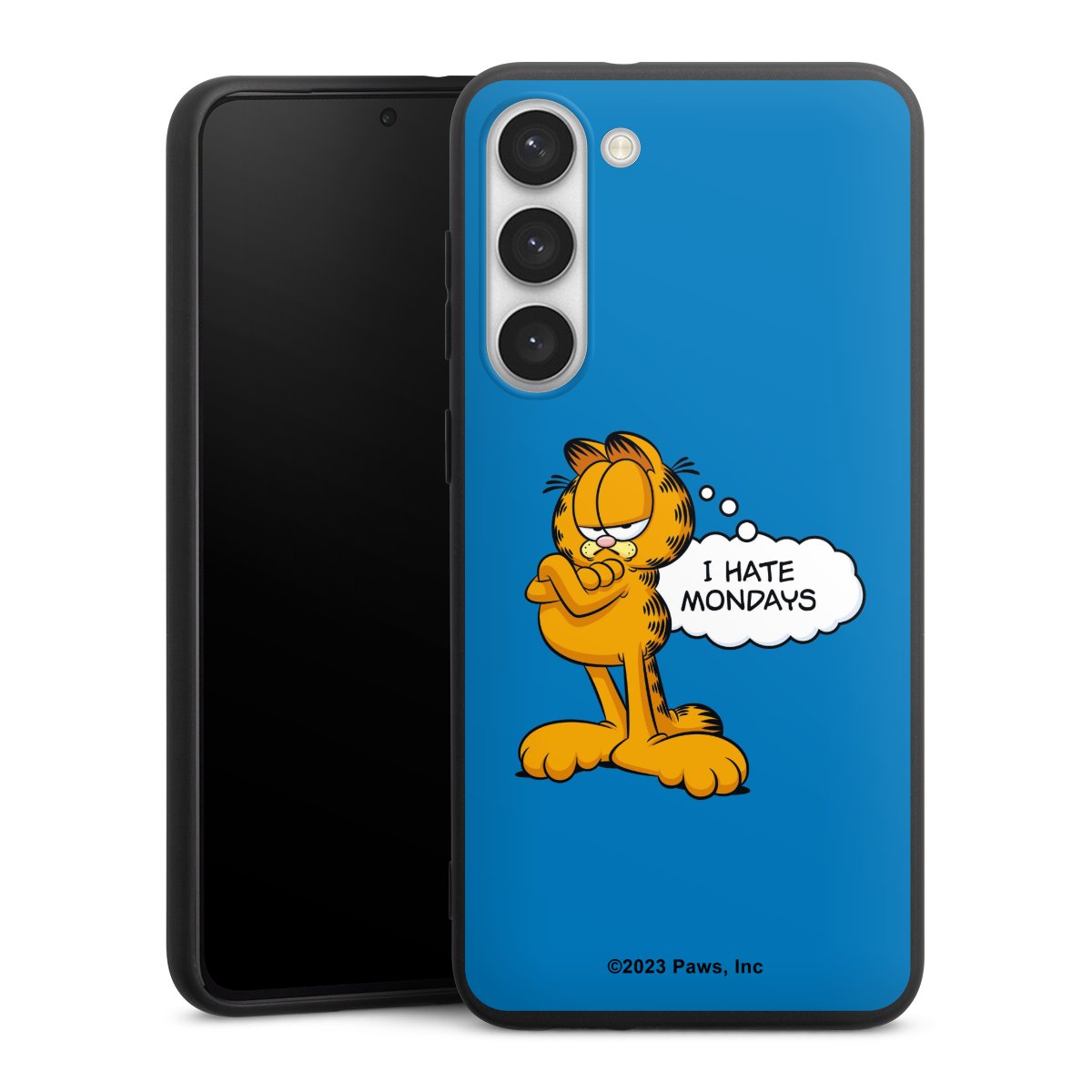 Garfield Ik haat maandagen blauw