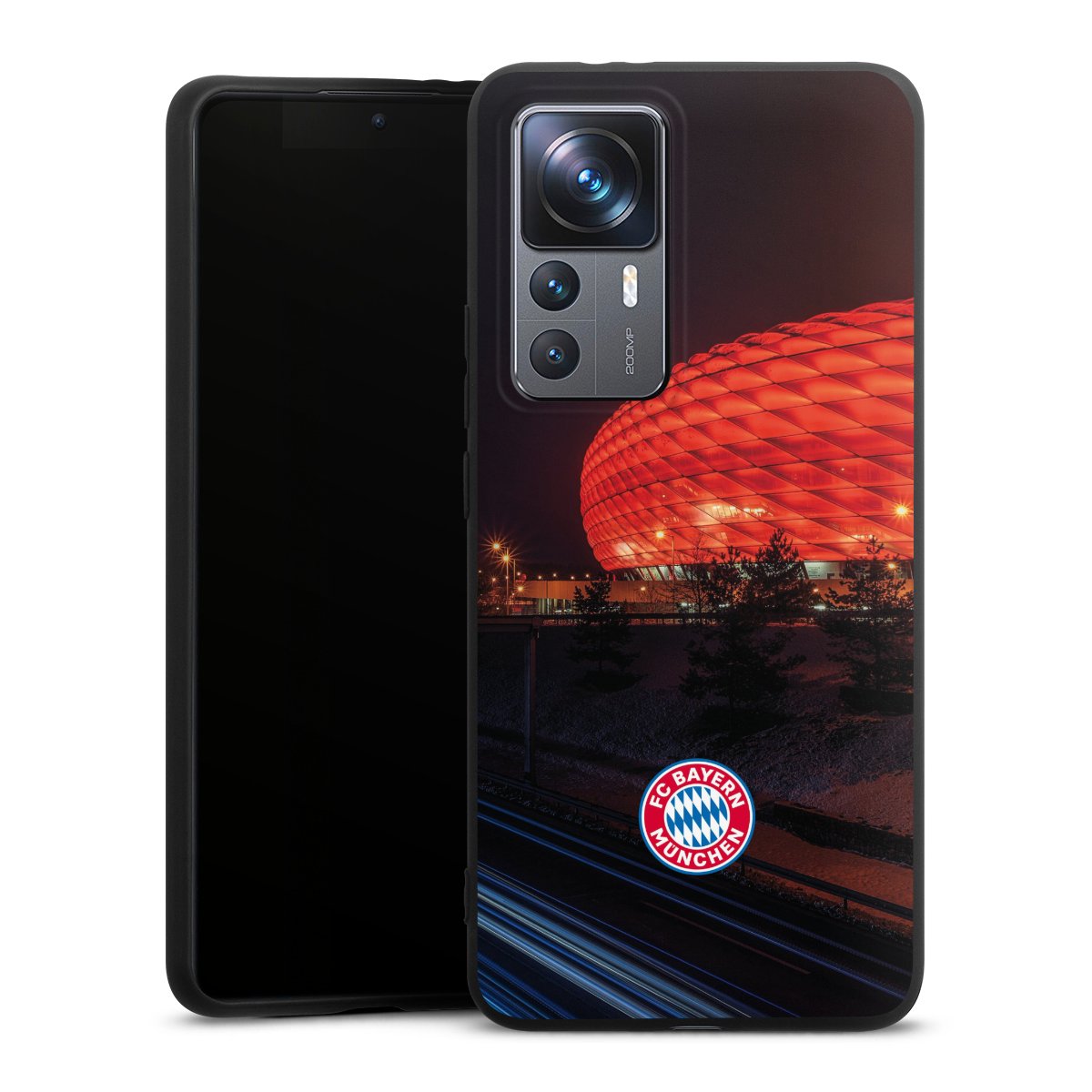 Allianz Arena bei Nacht FCB