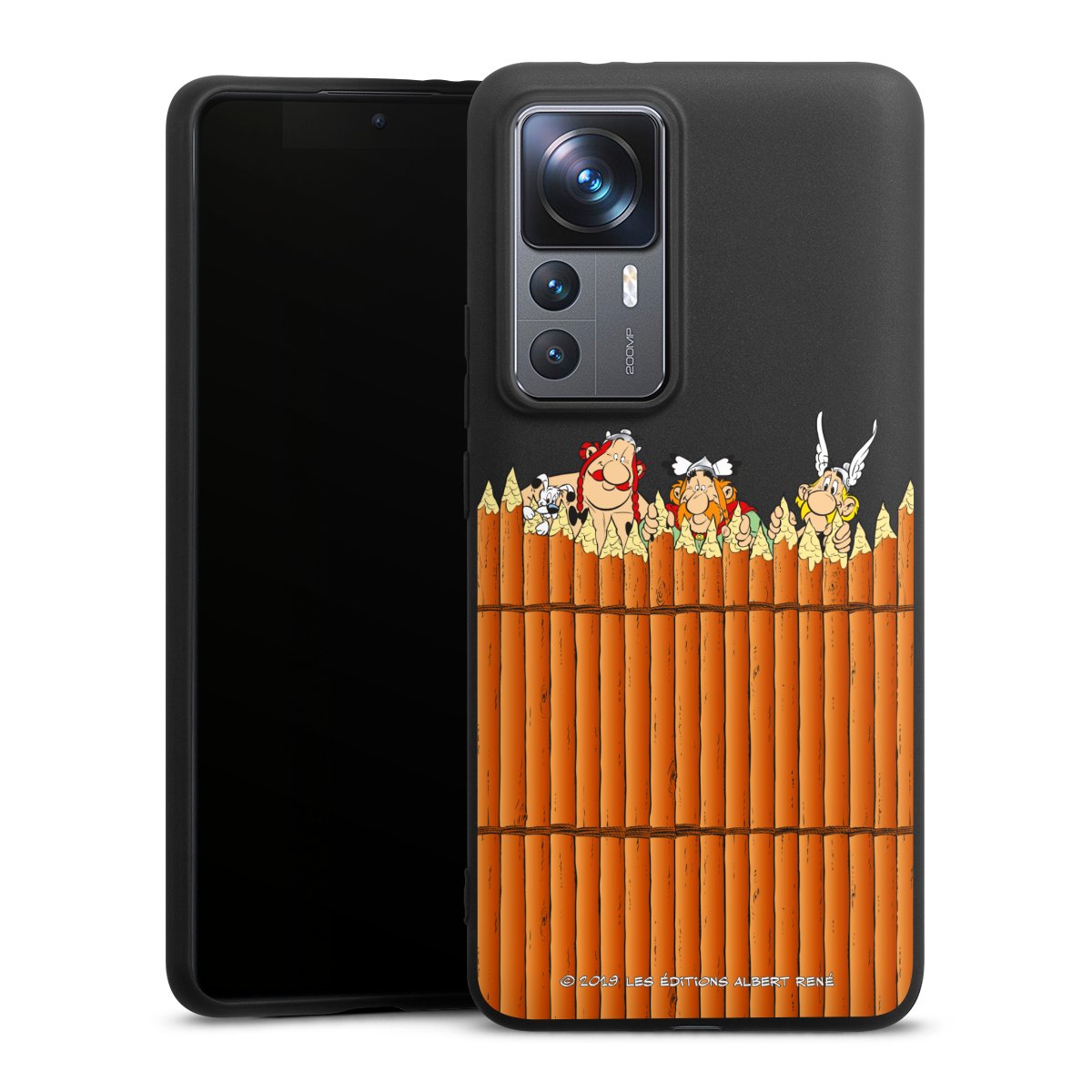 Gaulois Derrière Palissade Transparent