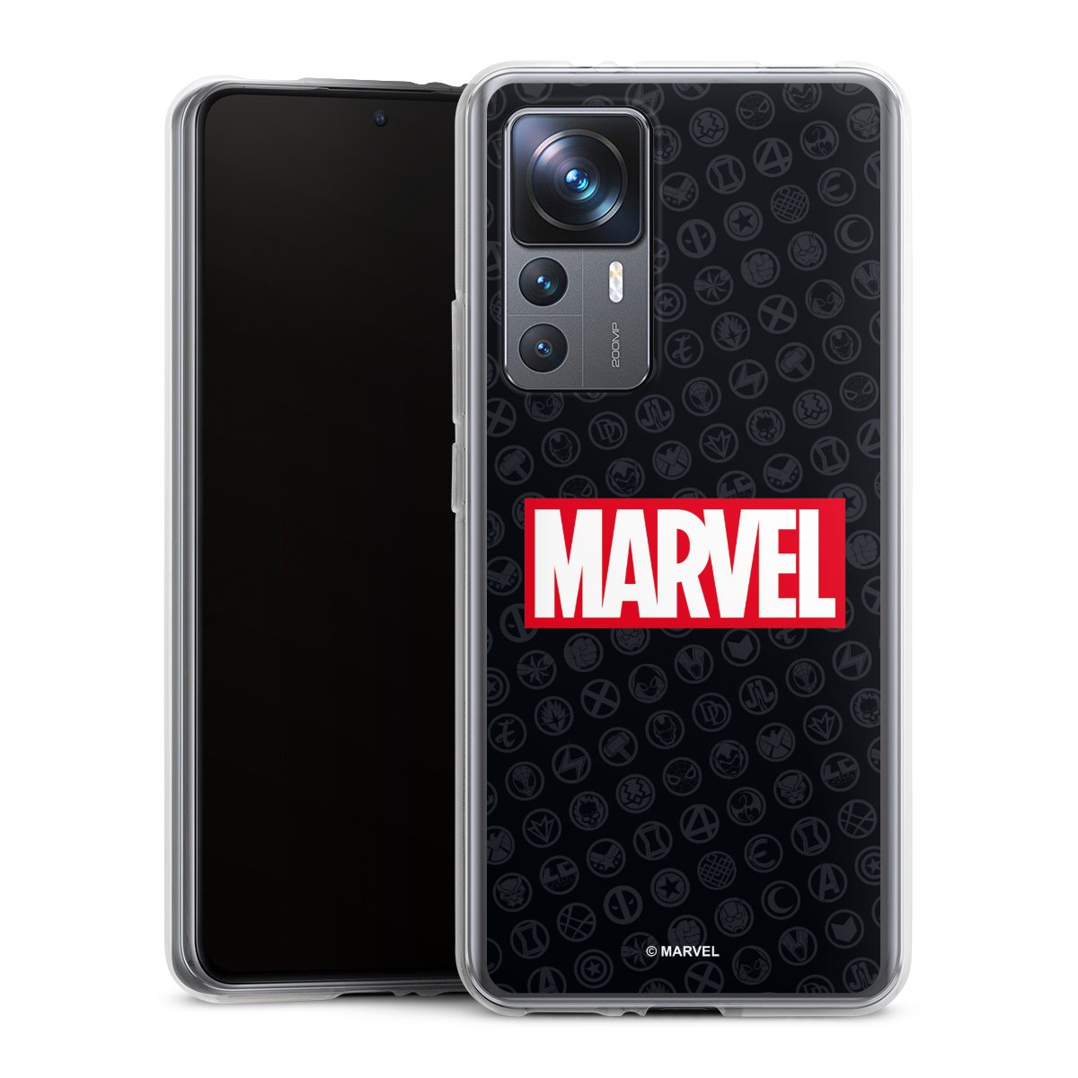 Marvel Logo Black Red 